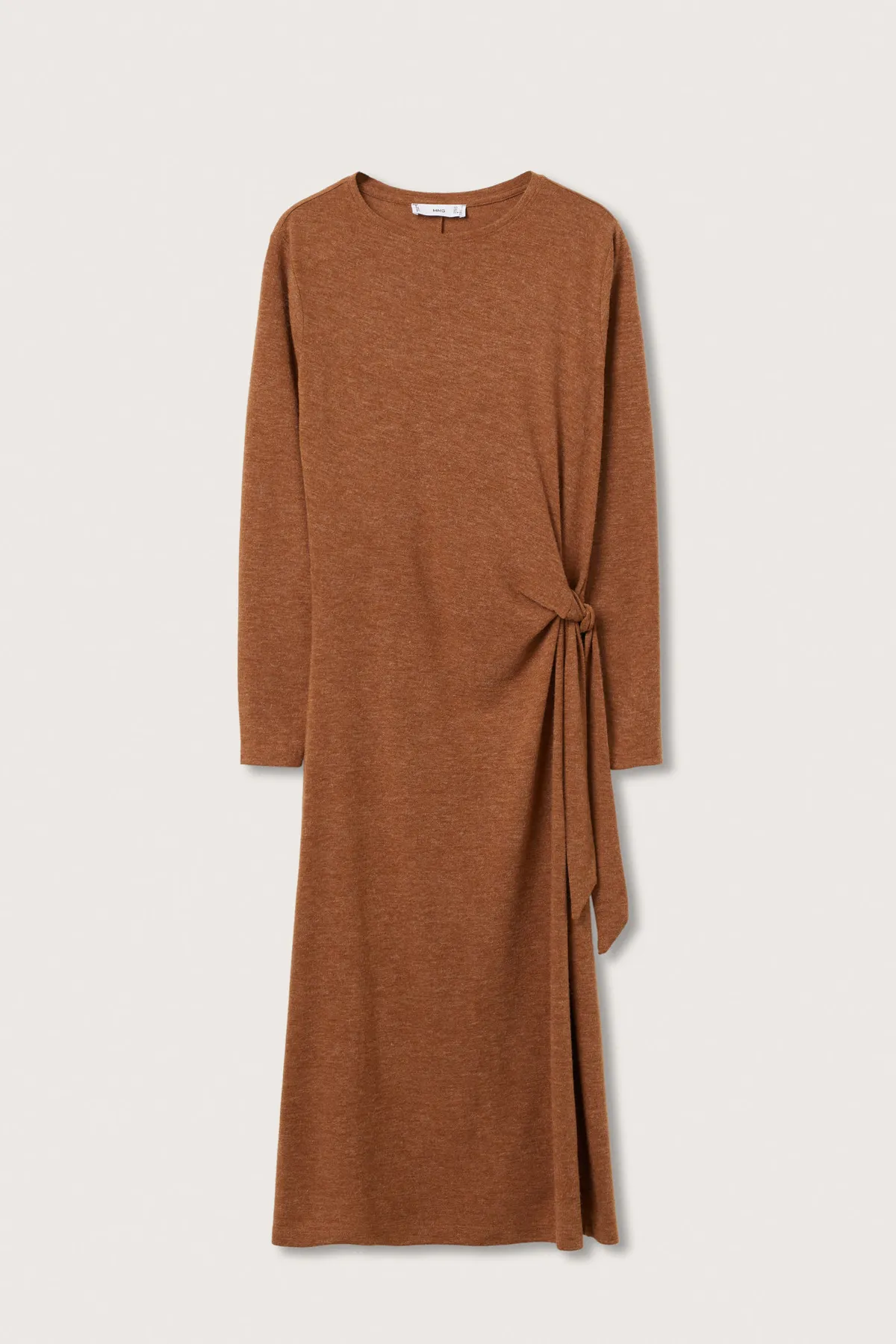 MANGO  27053255 Kleider und Overalls Tabakbraun
