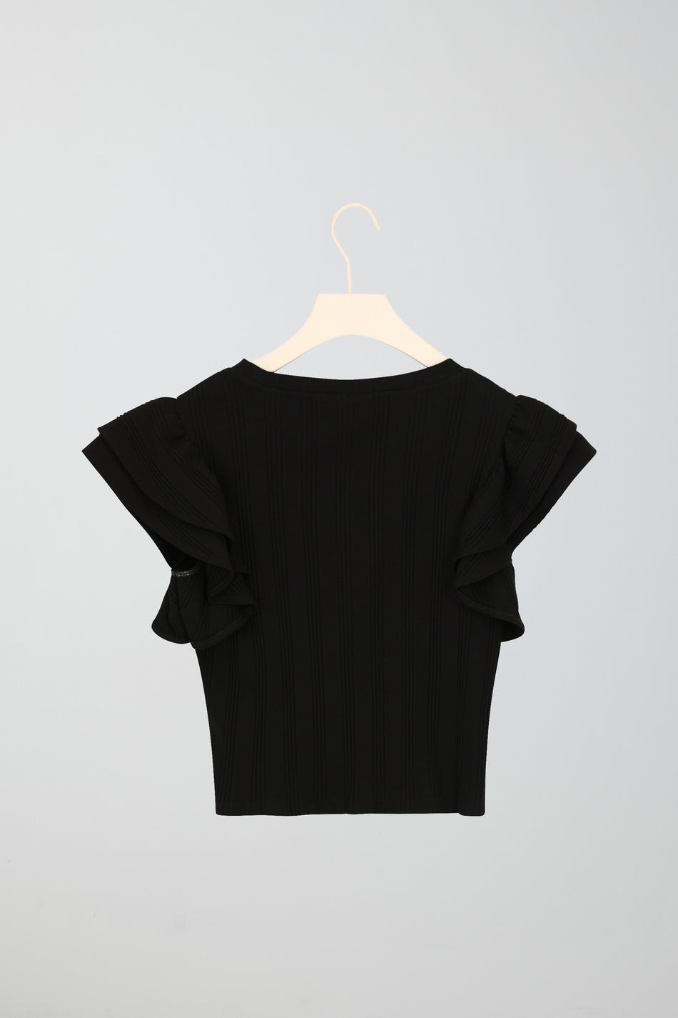 Y double frill top