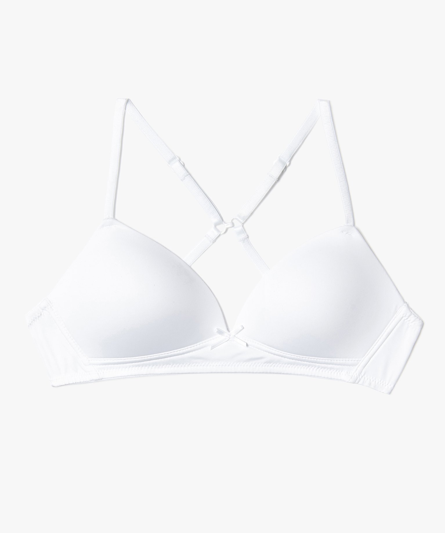 Soutien-gorge avec bonnets paddés et bretelles multipositio... blanc | GEMO