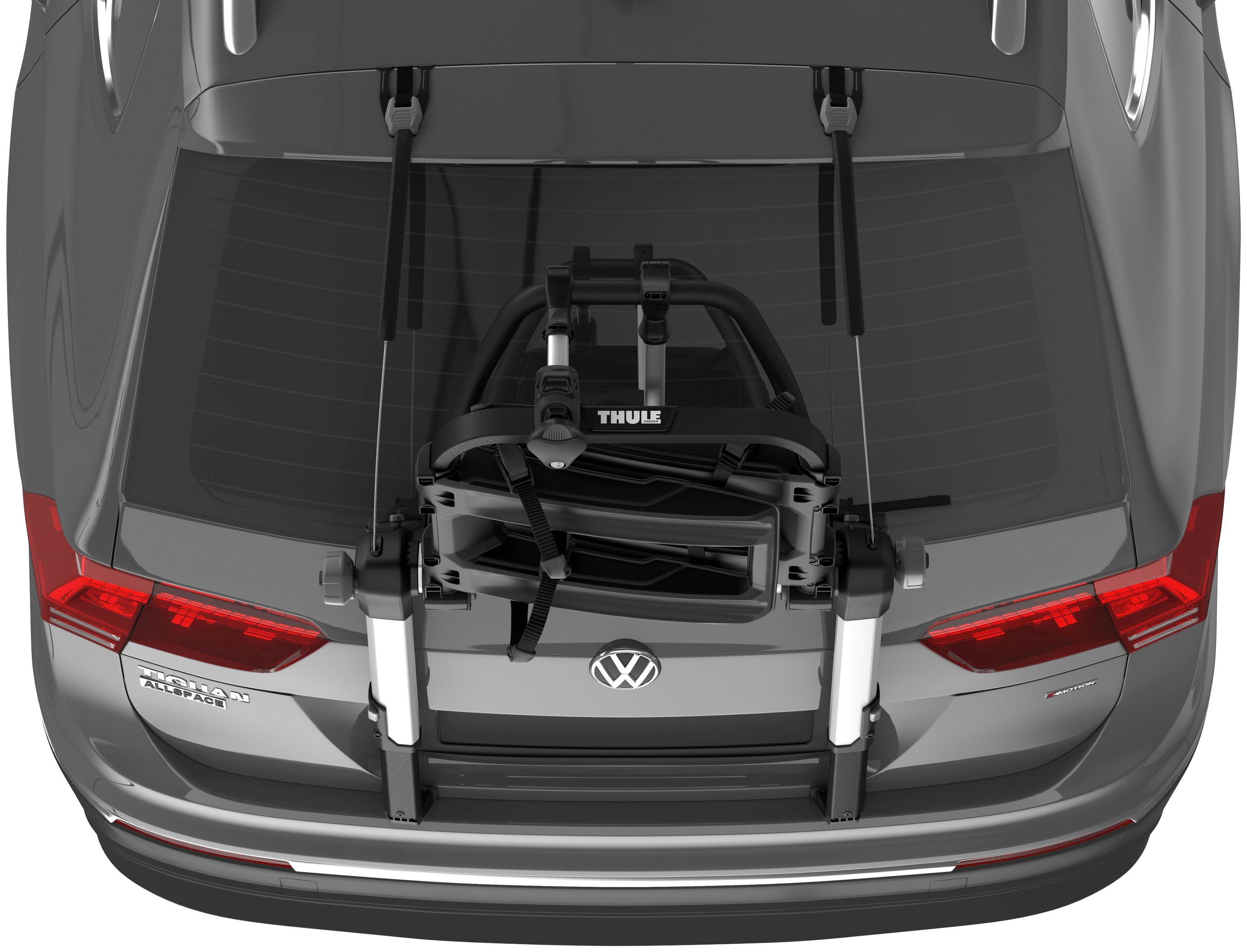 Thule Heckfahrradträger OutWay Platform, für max. 2 Räder, für den Transport von 2 Fahrrädern