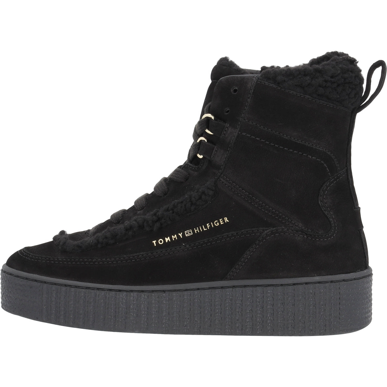 Tommy Hilfiger FW0FW07503, Schnürstiefel, Damen, black