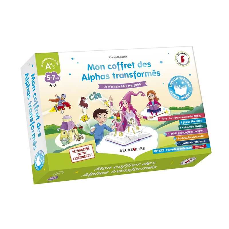 Coffret Mon coffret des Alphas transformés édition deluxe
