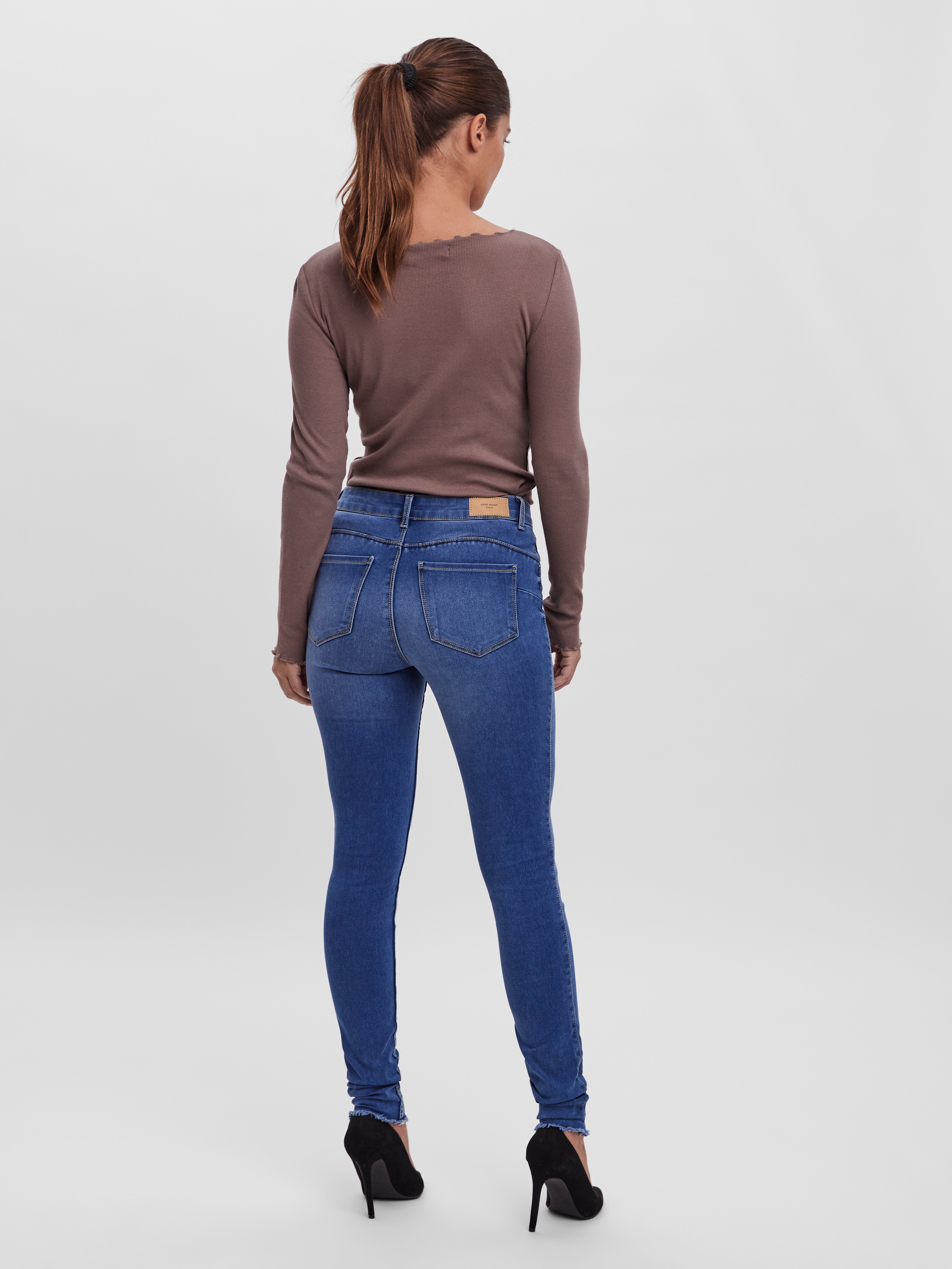 VMSEVEN Mid Rise Slim Fit Jeans