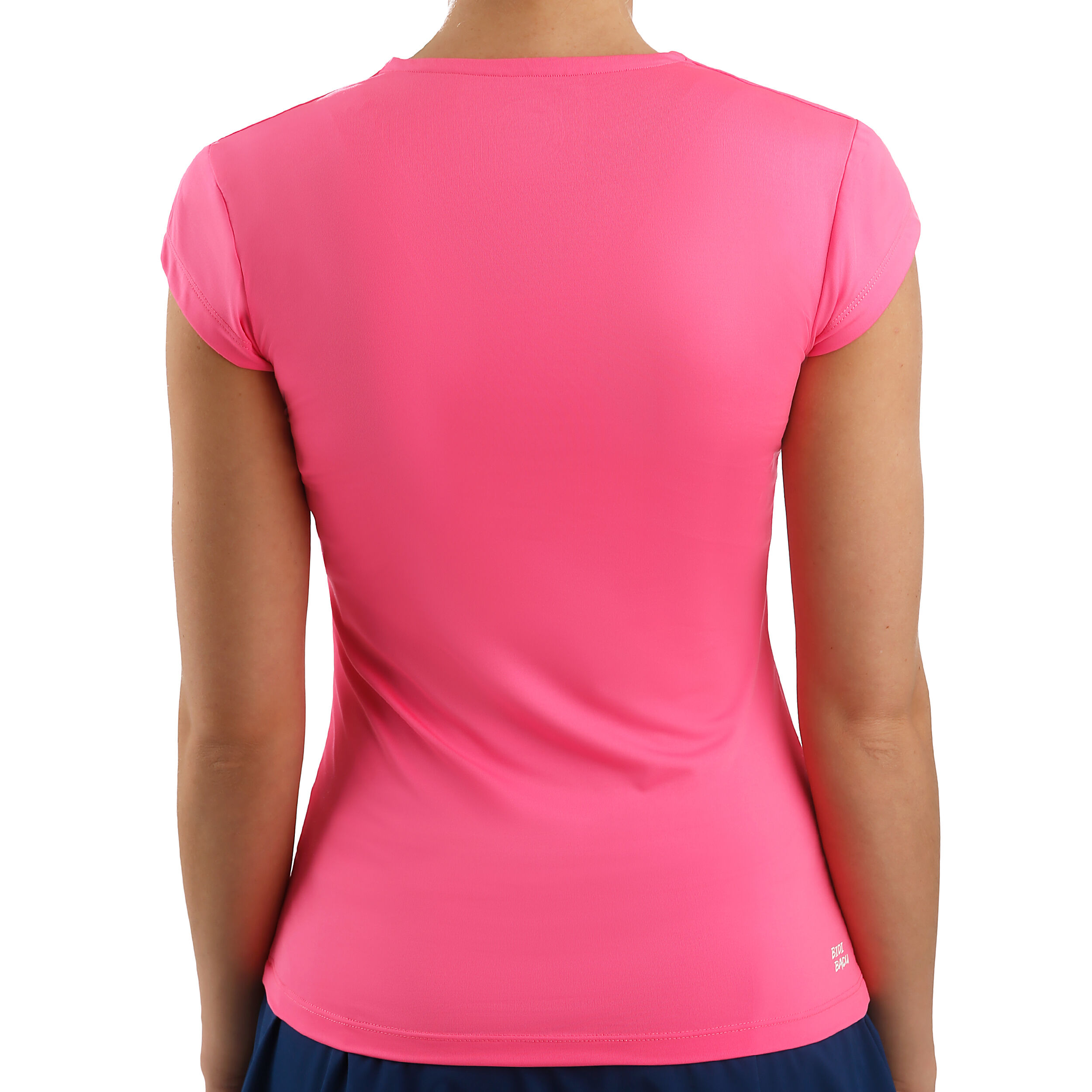 Bella 2.0 Tech V-Neck T-Shirt Damen - Pink, Weiß