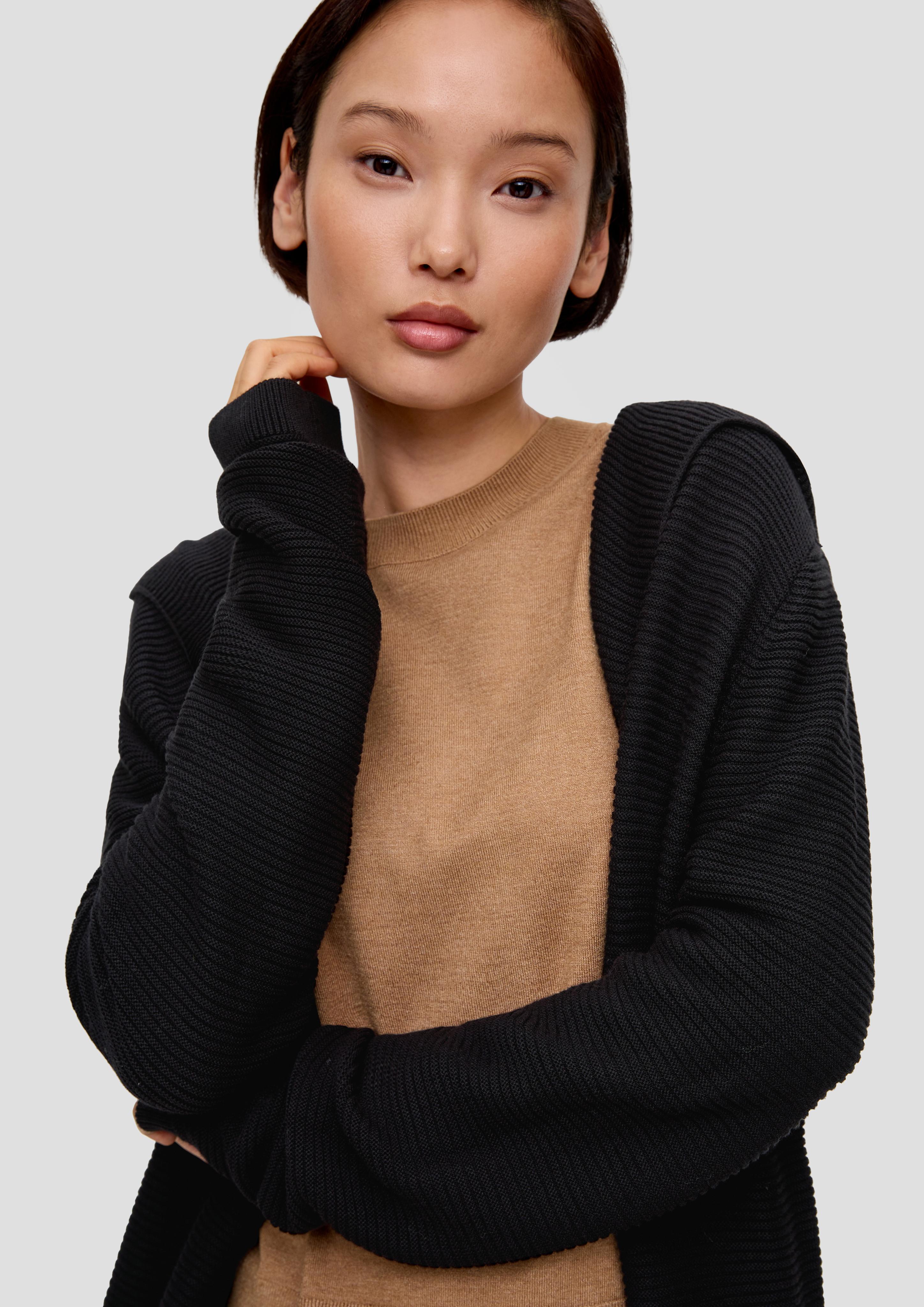 Strickjacke aus Baumwoll-Viskose-Mix  2135247-9999