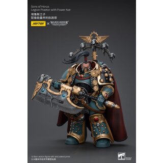 Warhammer: The Horus Heresy Actionfigur: Sons of Horus - Legion Praetor with Power Axe