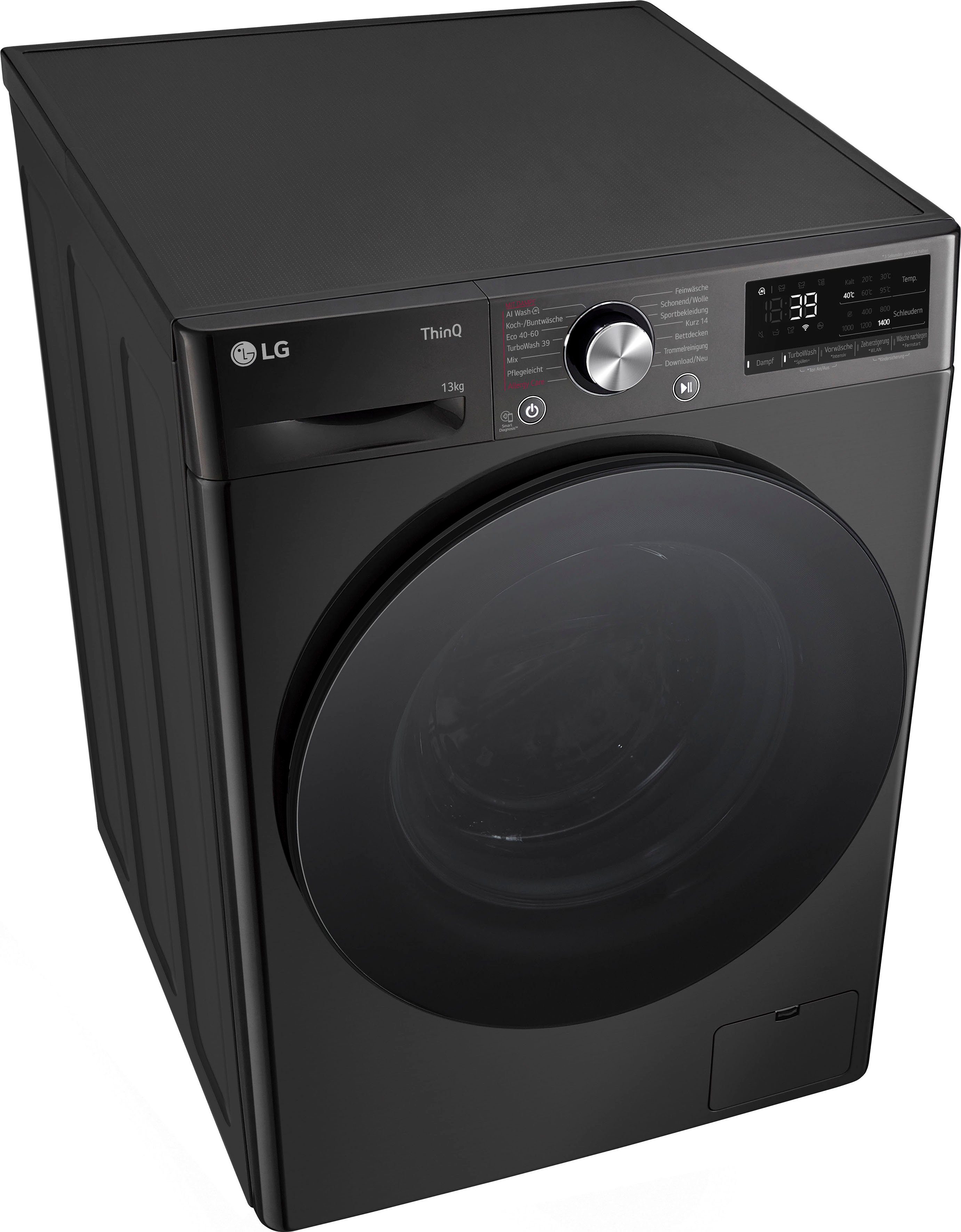 LG Waschmaschine Serie 7 F4WR703YB, 13 kg, 1400 U/min