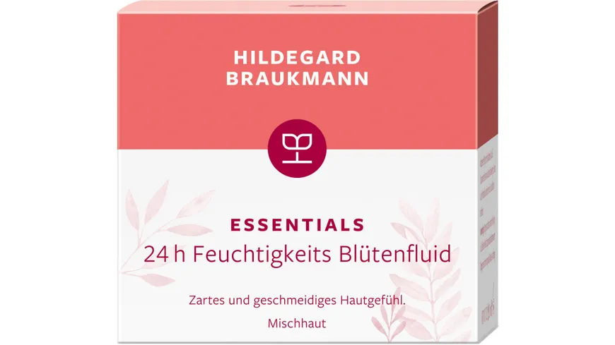 HILDEGARD BRAUKMANN ESSENTIALS 24h Feuchtigkeits Blütenfluid 50 ml