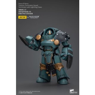 Warhammer The Horus Heresy Actionfigur 1/18 Tartaros Terminator Squad Terminator With Lightning Claws 12 cm