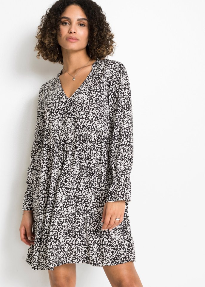 Bedrucktes Tunika-Kleid