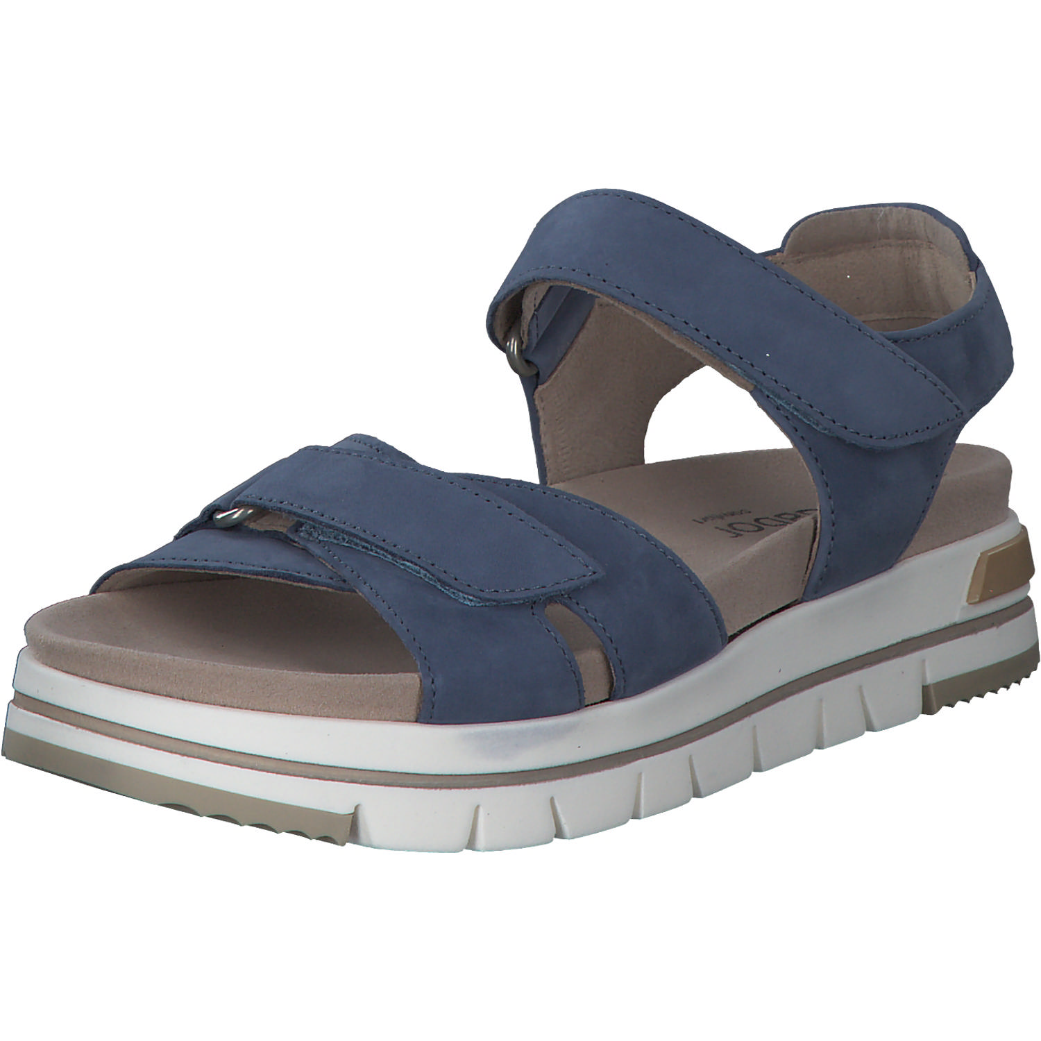 Gabor 86.734, Klassische Sandalen, Damen, Blau