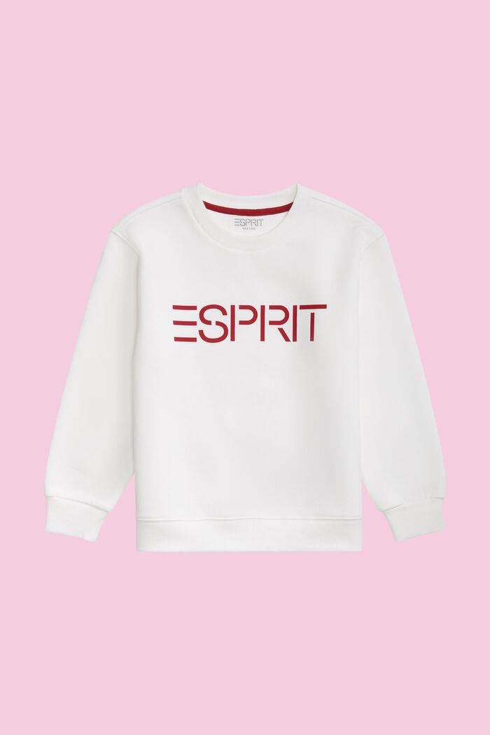 Logo-Sweatshirt mit Rundhalsausschnitt