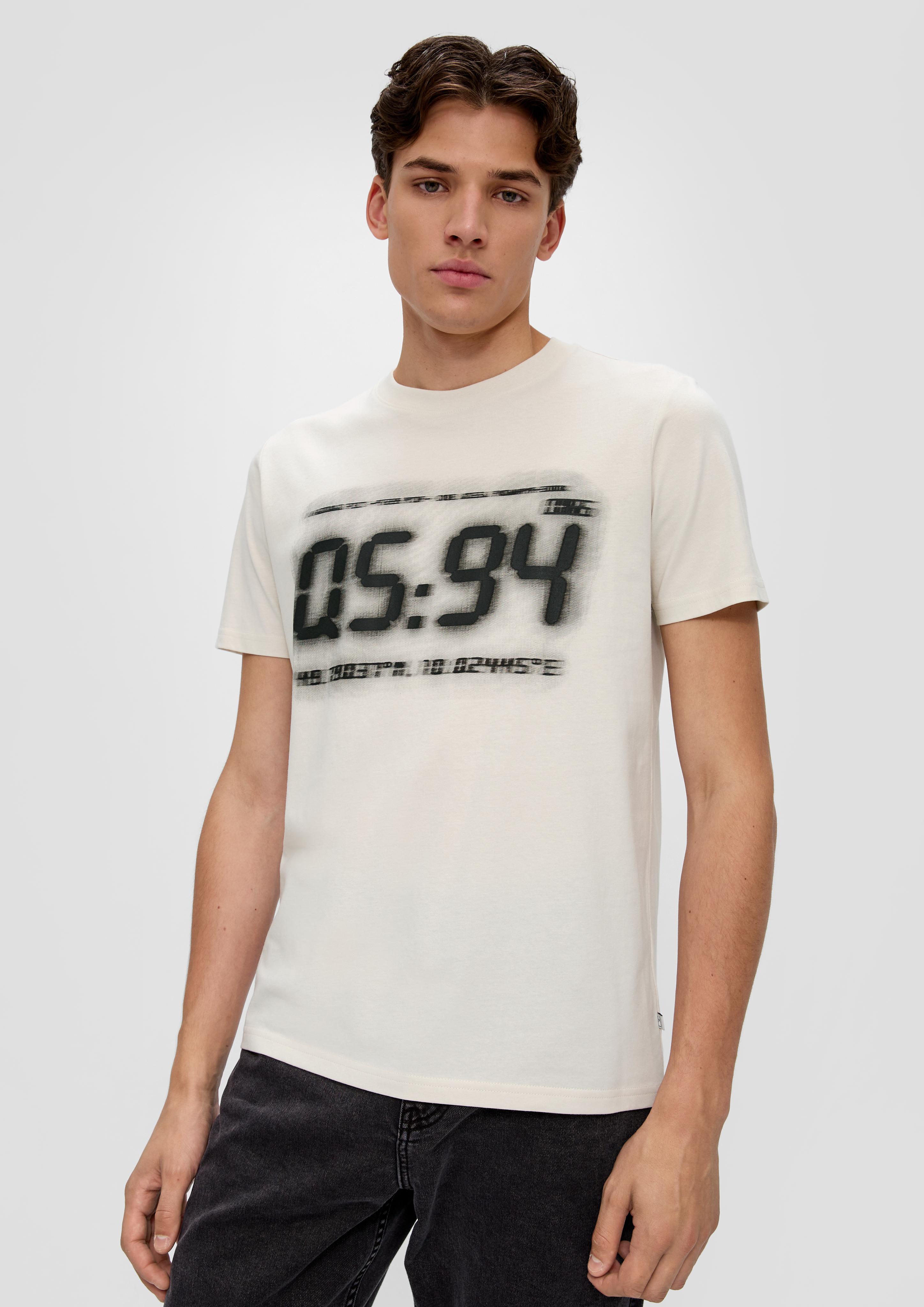 Baumwollshirt mit Grafik-Print  2142328-03D0