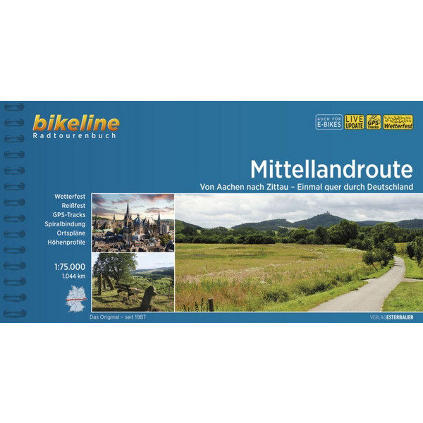 MITTELLANDROUTE - Radwanderführer