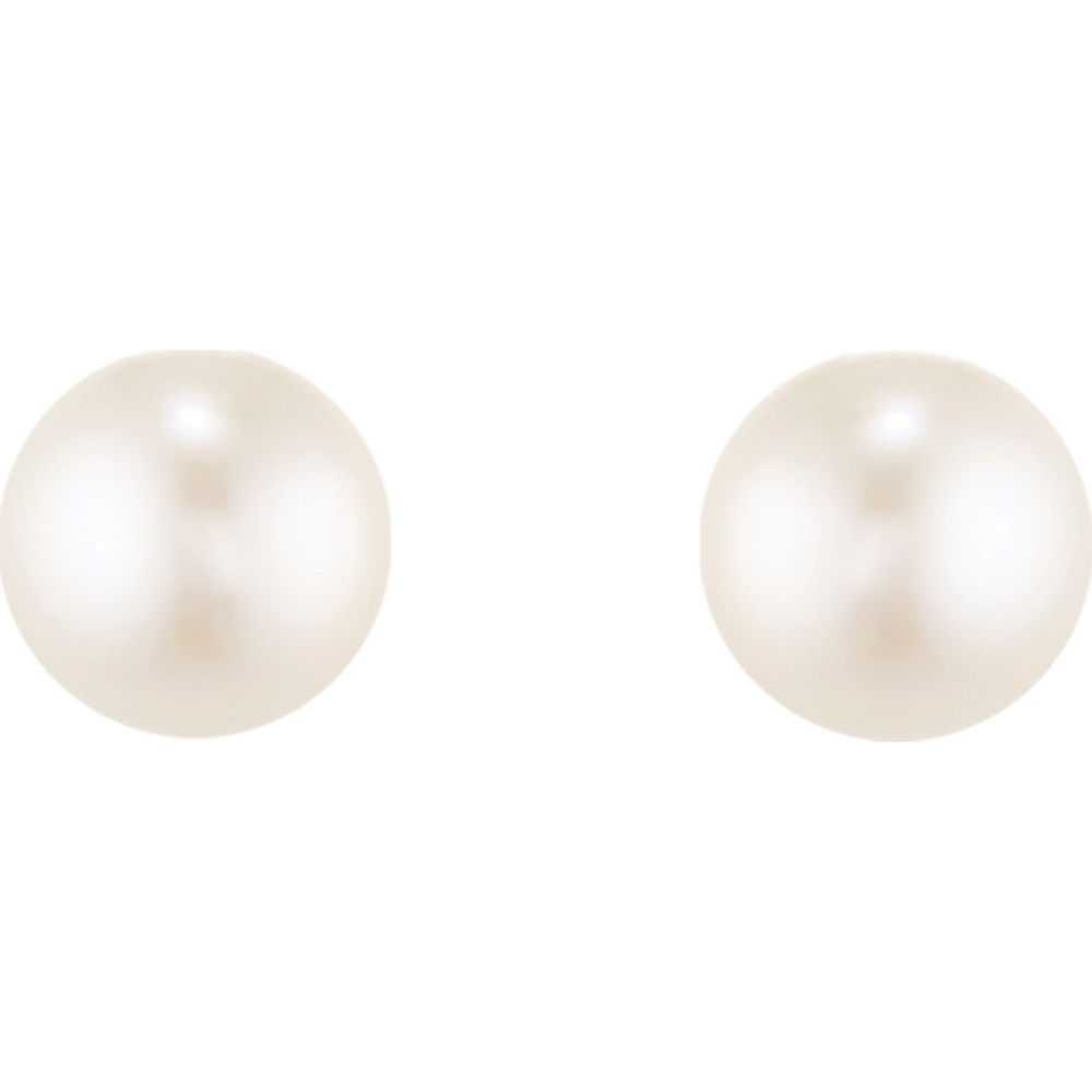 Valeria Boucles d'oreilles à fermoir à poussette 375 Or jaune blanche Boucles d'oreilles