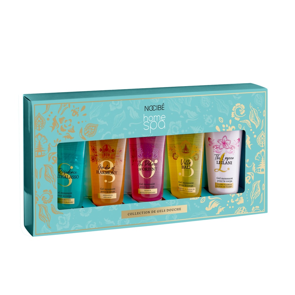Nocibé Home Spa - Coffret bain 5 gels douche