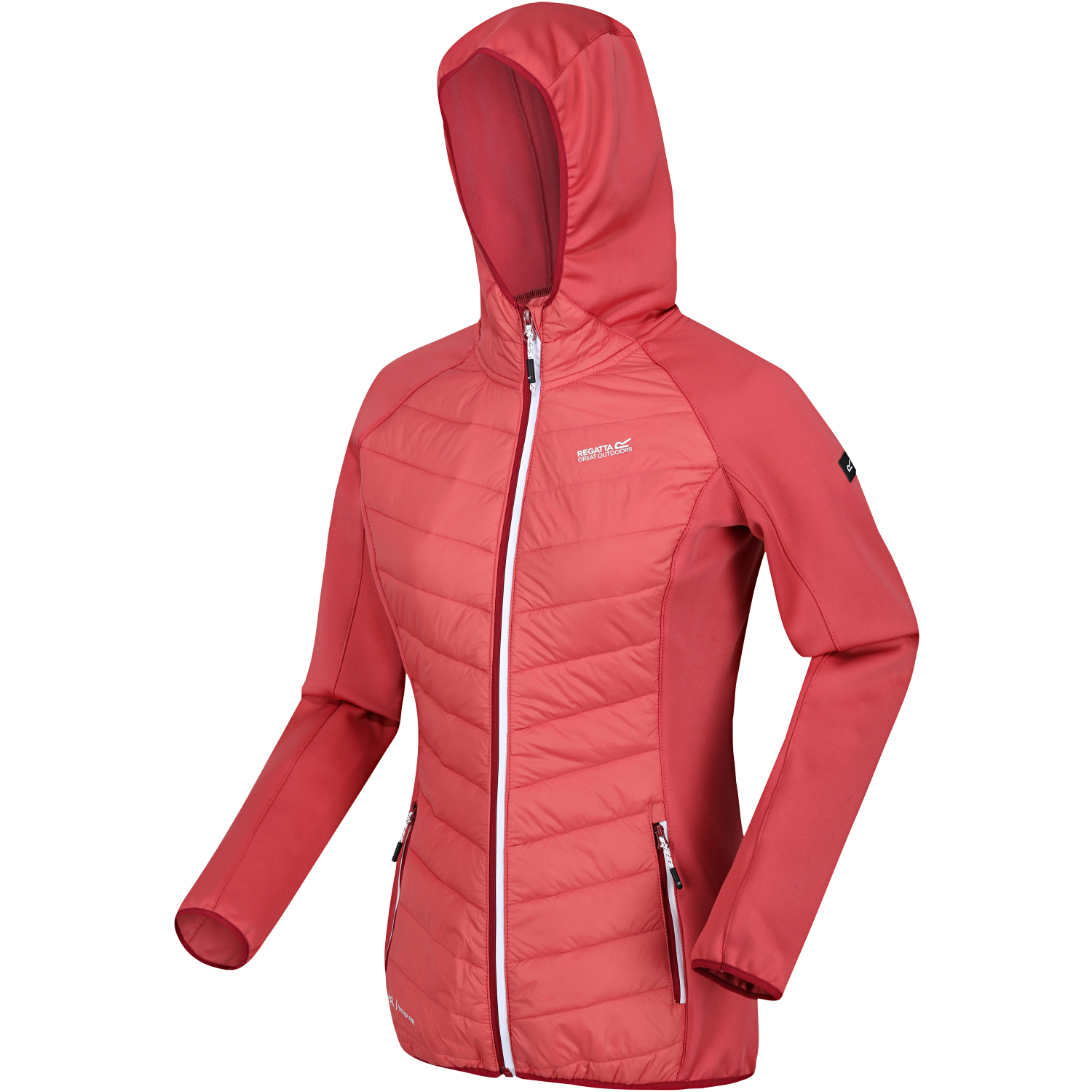 Regatta Damen Jacke Andreson VIII Hybrid (rot)