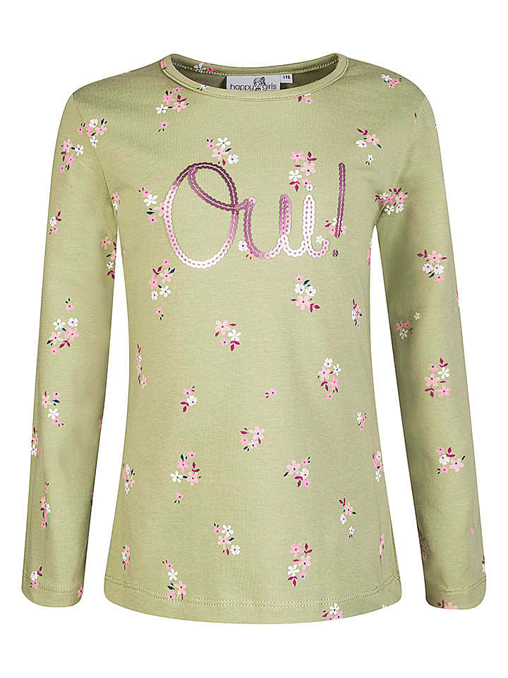 happy girls by Eisend Longsleeve in Grün günstig kaufen 110