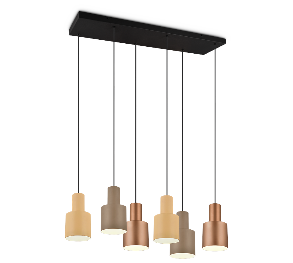 Trendhopper 6-flg Pendelleuchte Adinda