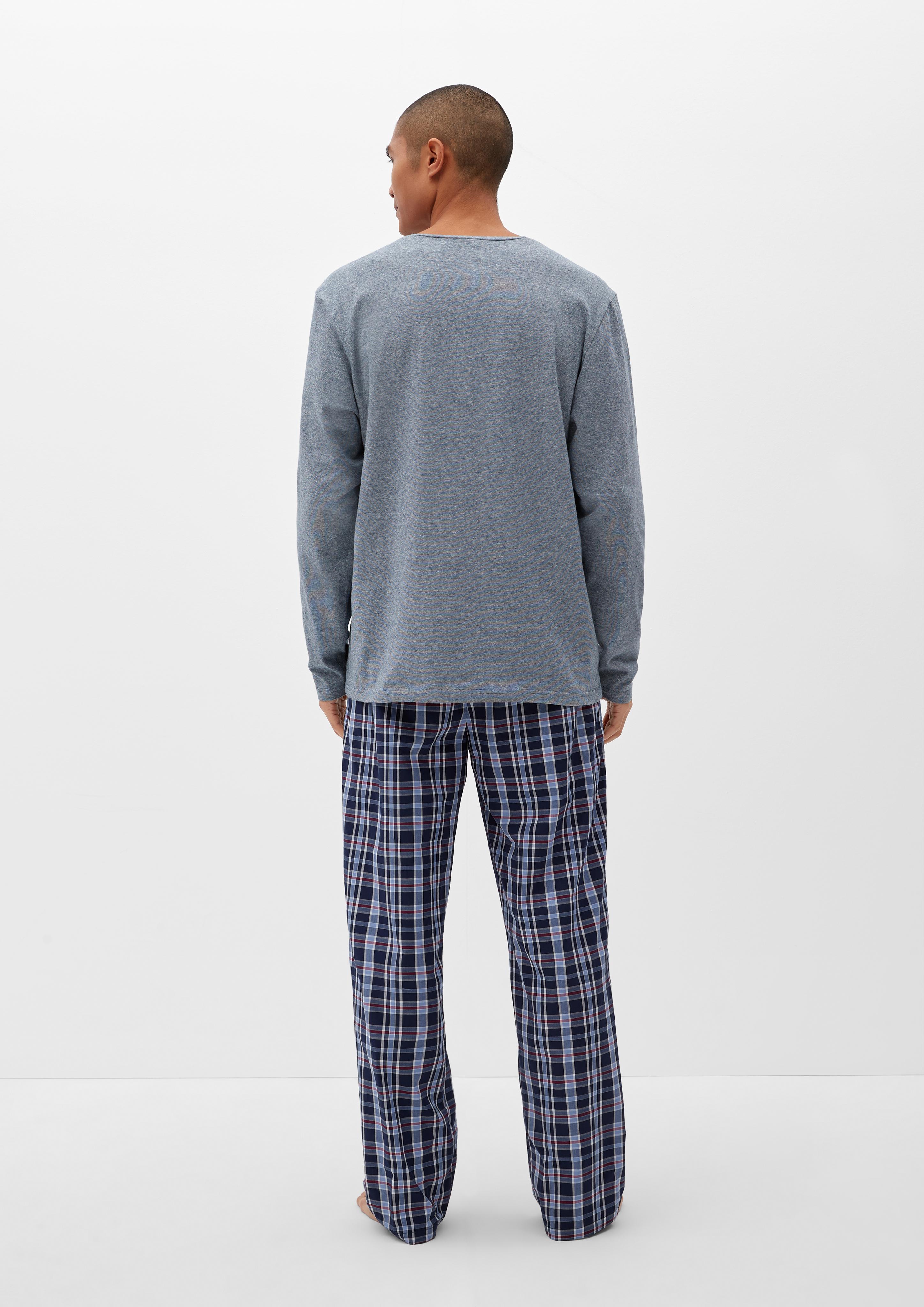 Pyjamahose mit Labelbund  6008113-56A3