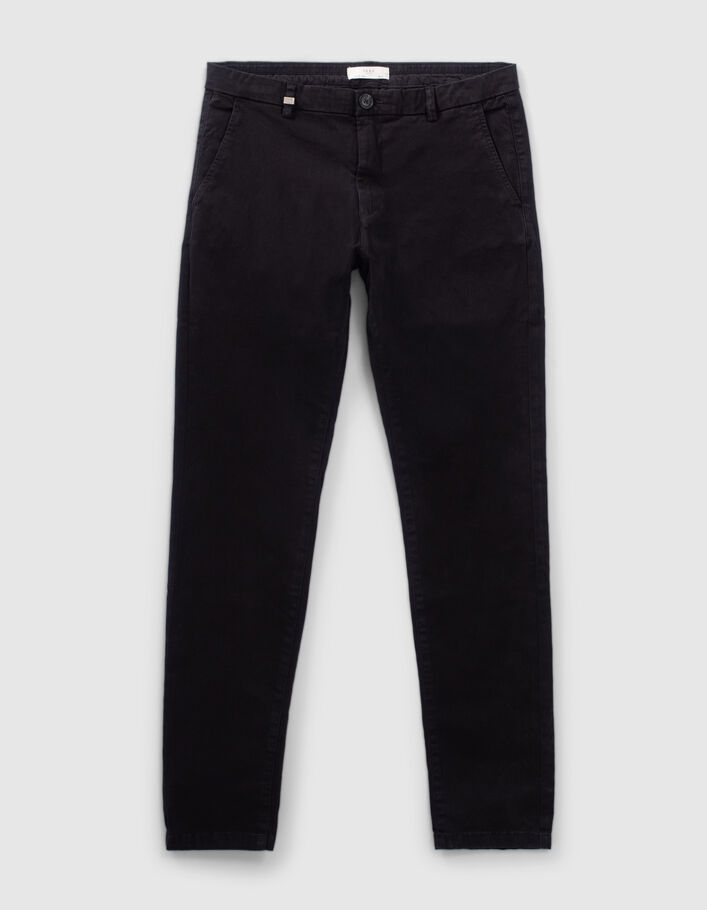 Pantalon chino SLIM noir Homme