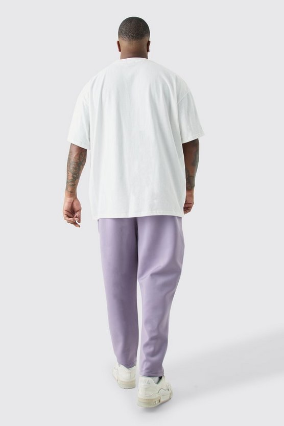 Plus schmale Slim-Fit Scuba-Jogginghose