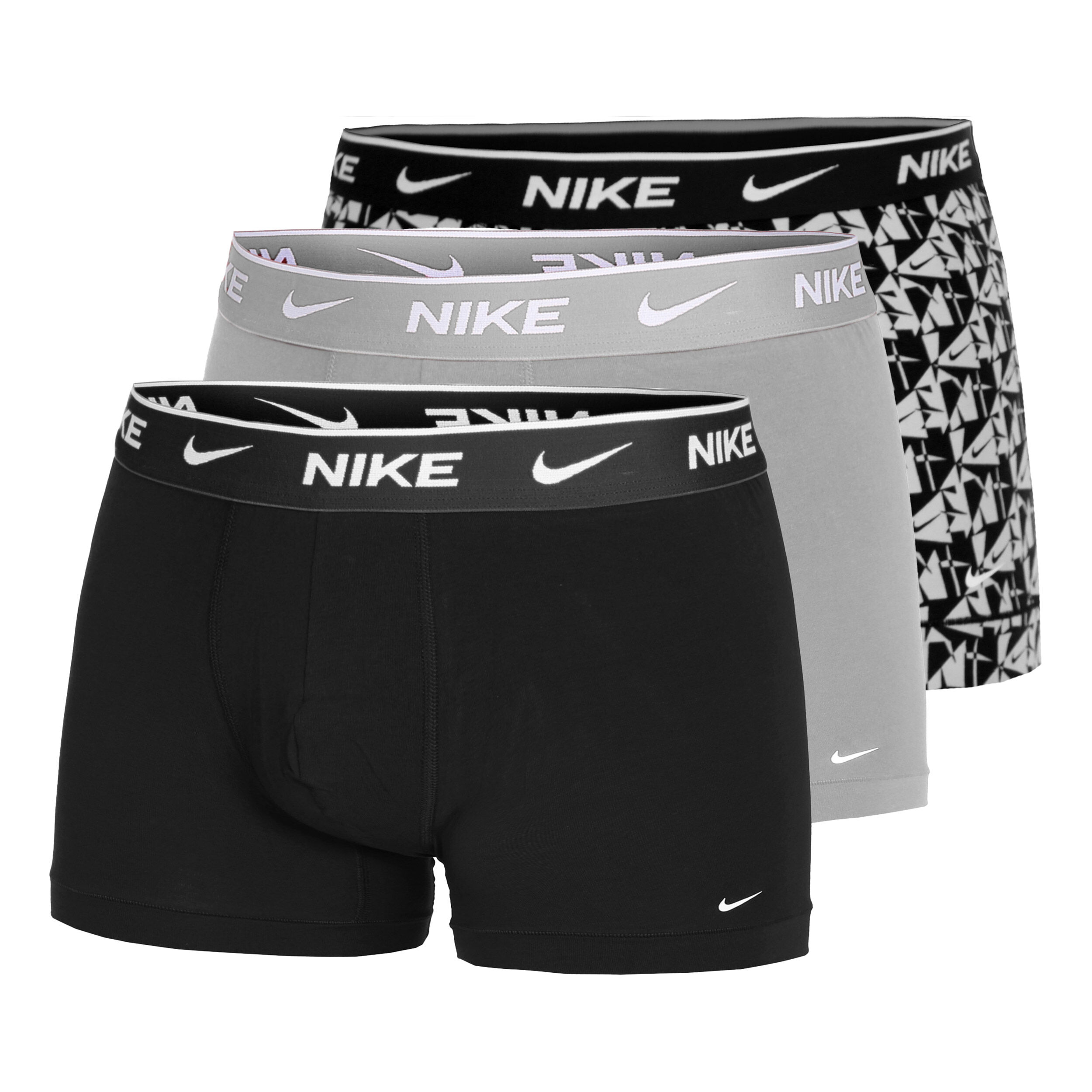 Everyday Cotton Stretch Trunk Boxer Short 3er Pack Herren - Mehrfarbig