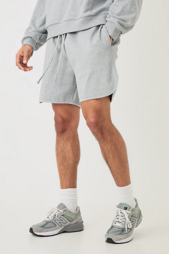 Gerippte Shorts