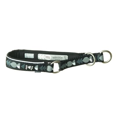 Hurtta Bare Zug-Stopp Halsband, coal