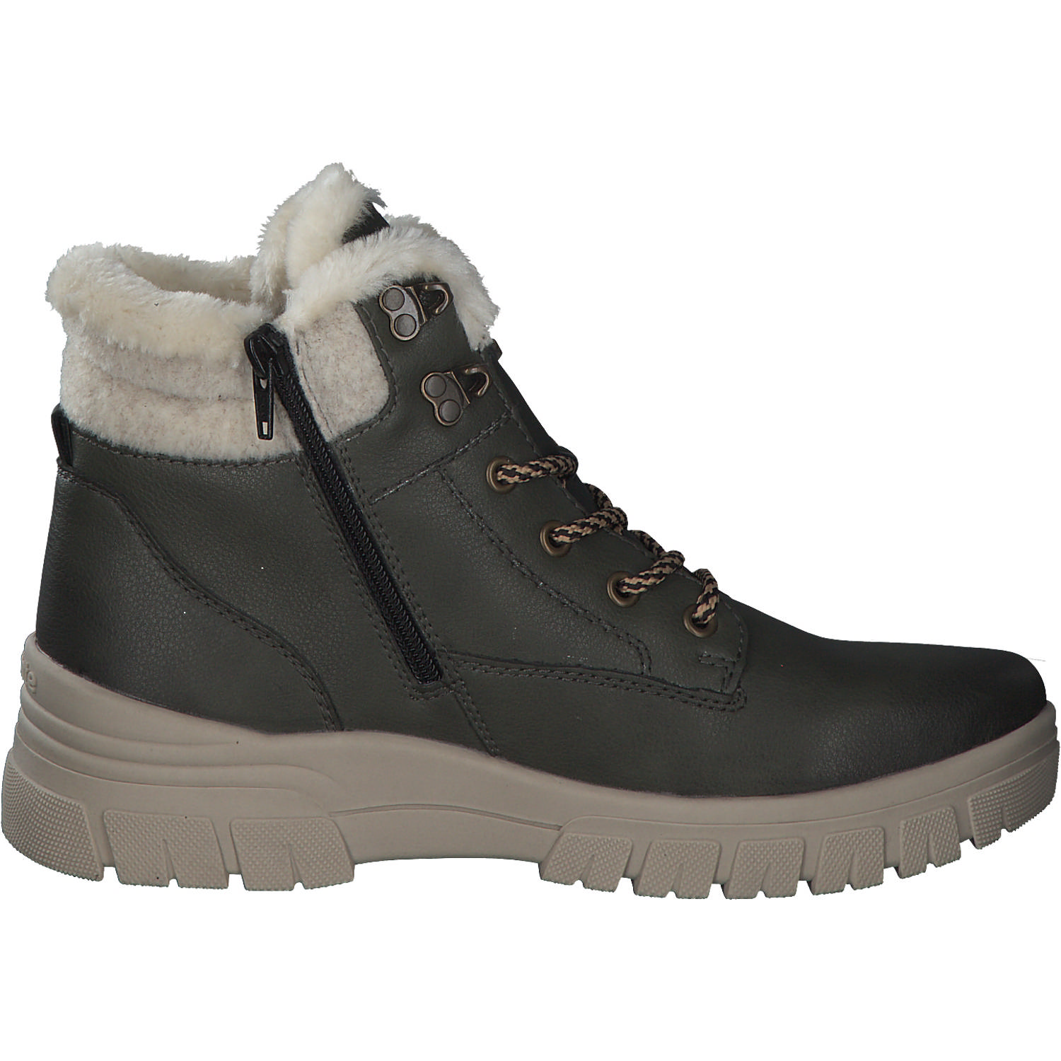 Remonte D0E71, Winterstiefeletten, Damen, Grün