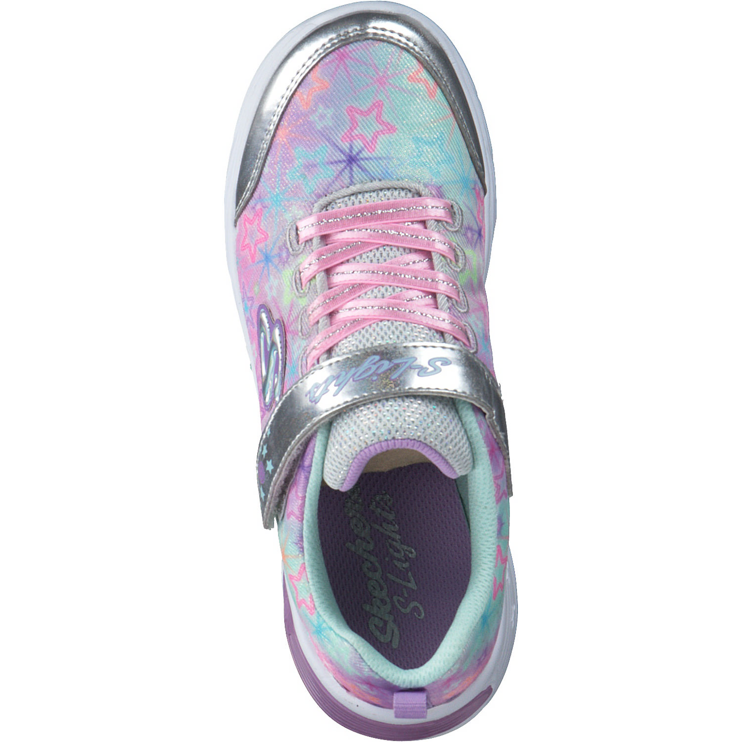 Skechers 302324L, Sneakers Low, Kinder, Silber