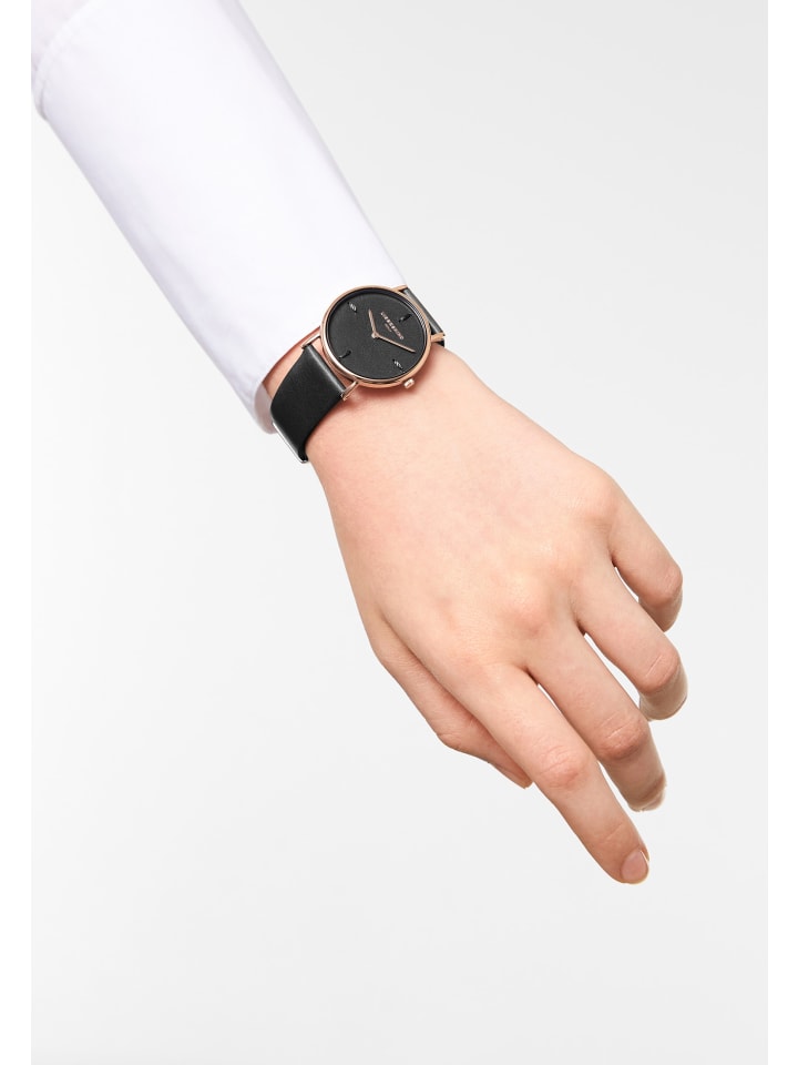 LIEBESKIND BERLIN Armbanduhr in dunkelbraun günstig kaufen onesize