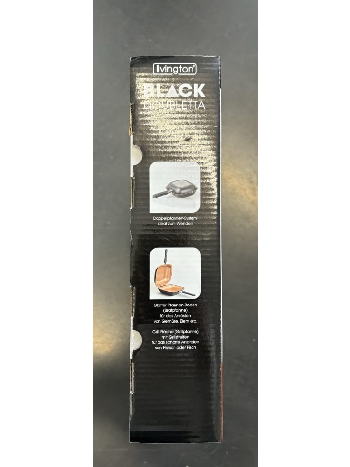 Livington Pfanne Black Doubletta in Schwarz günstig kaufen onesize