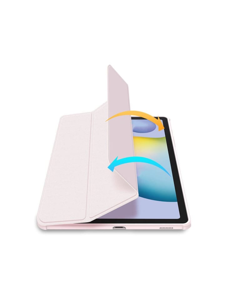 COFI 1453 Tablet-Ledertasche mit Stifthalter Samsung Galaxy Tab S10 Ultra in Pink günstig kaufen L