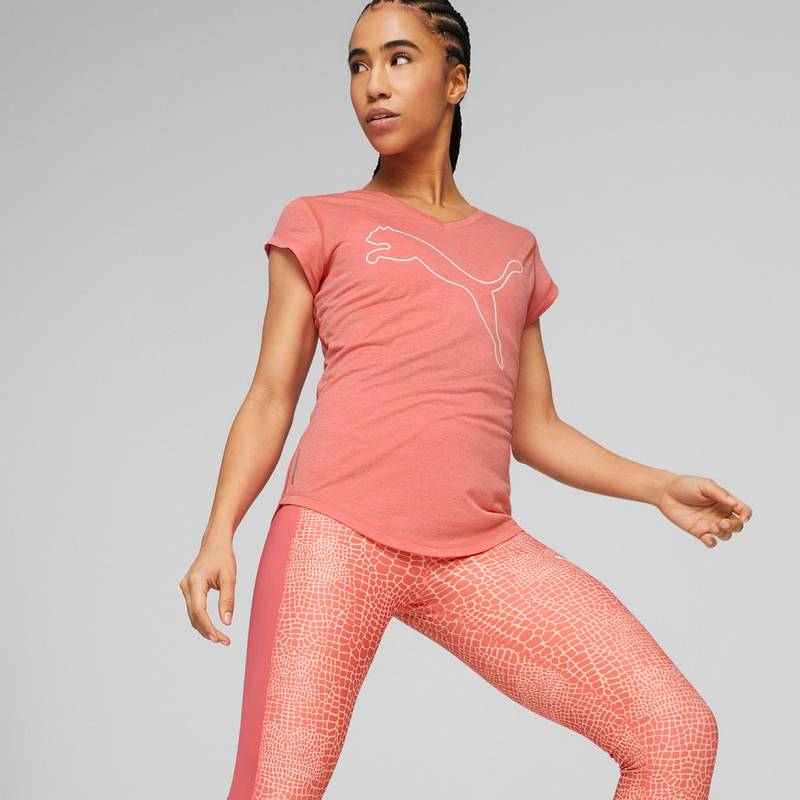 PUMA Train Favorite Heather Funktionsshirt Damen