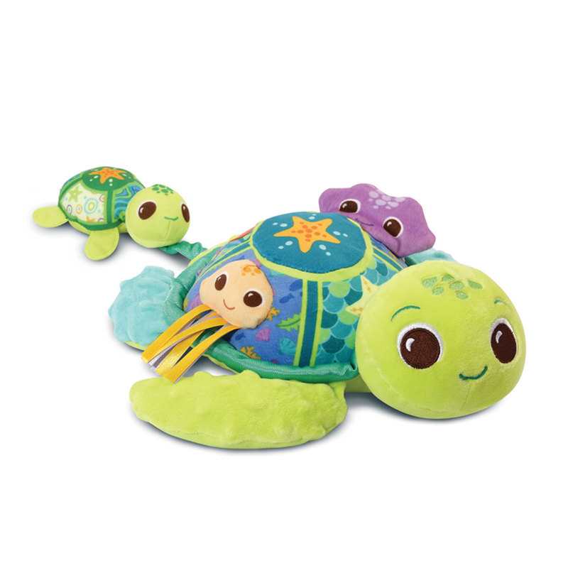 Peluche interactive Juju, maman tortue d'éveil des sens Vtech