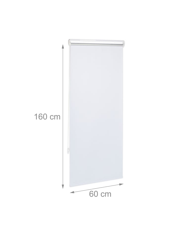relaxdays Thermorollo in Weiß - (B)60 x (H)160 cm günstig kaufen onesize