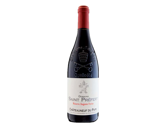 Saint-Préfert Châteauneuf-du-Pape Réserve Auguste Favier Rouge 2017 Rhône Châteauneuf du Pape