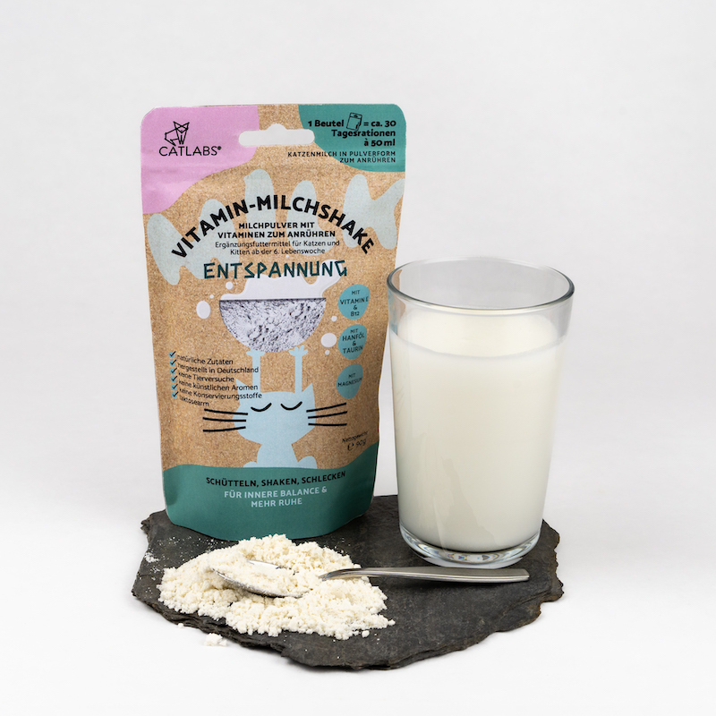 Catlab Katzenmilch & Getränke Catlab Vitamin-Milchshake für Katzen Entspannung