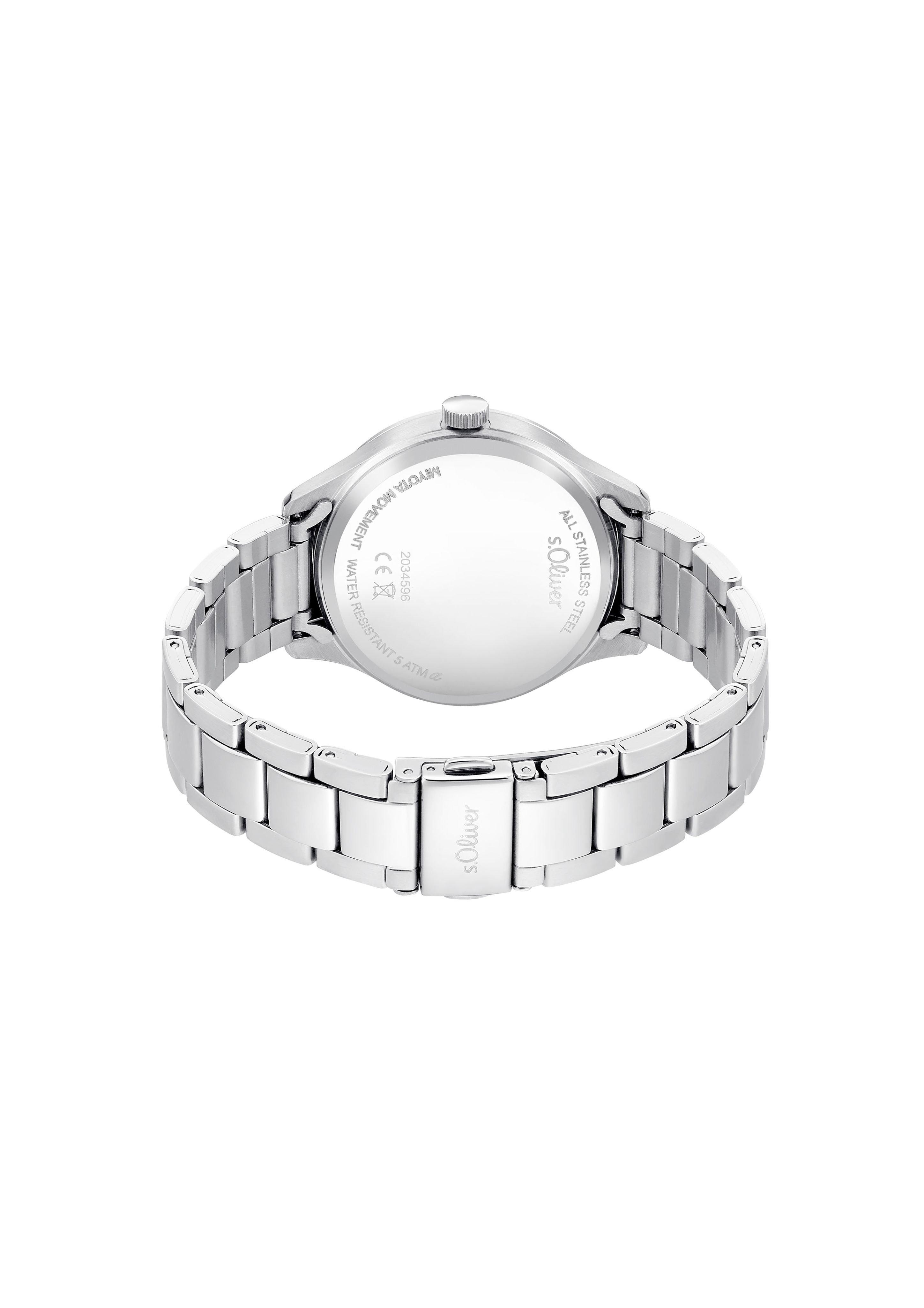 Edelstahluhr mit Gliederband  6007257-92B0