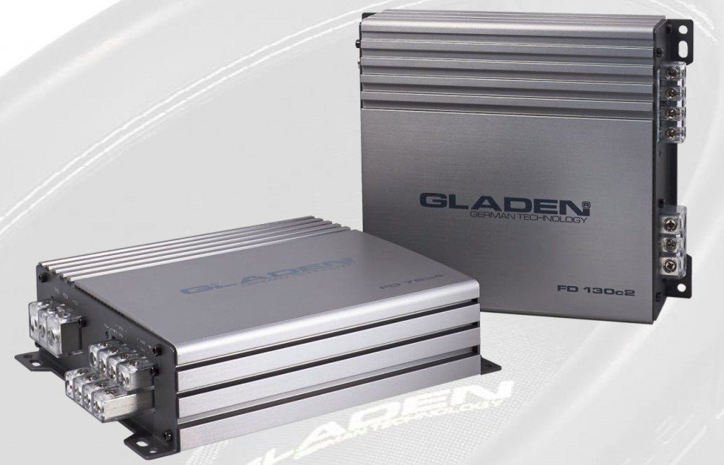 Gladen Audio FD130c2 2 Kanal Verstärker Verstärker (Anzahl Kanäle: 2-Kanal)