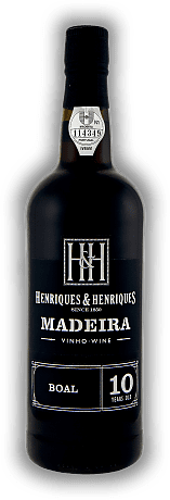 Henriques & Henriques 10 Years Boal halbsüß Henriques & Henriques 10 Years Boal halbsüß  Alter 10 J. - 0,75	 Liter - Vol 20%