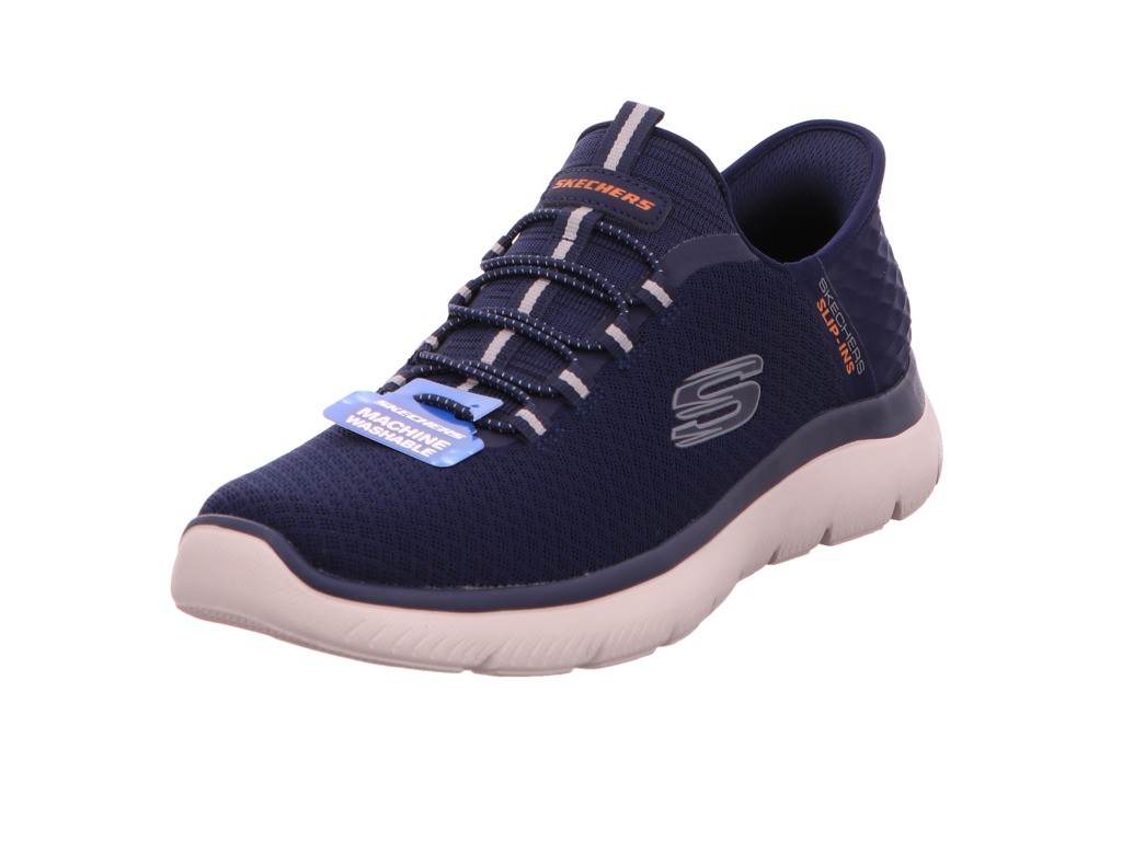 SKECHERS Freizeit Schnürer blau 232457