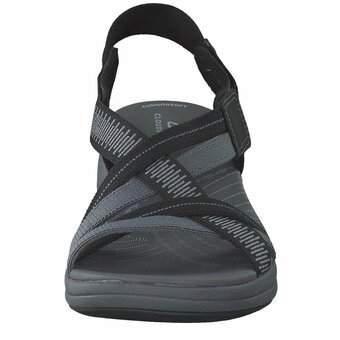 Clarks Mira Ivy Sandale in schwarz