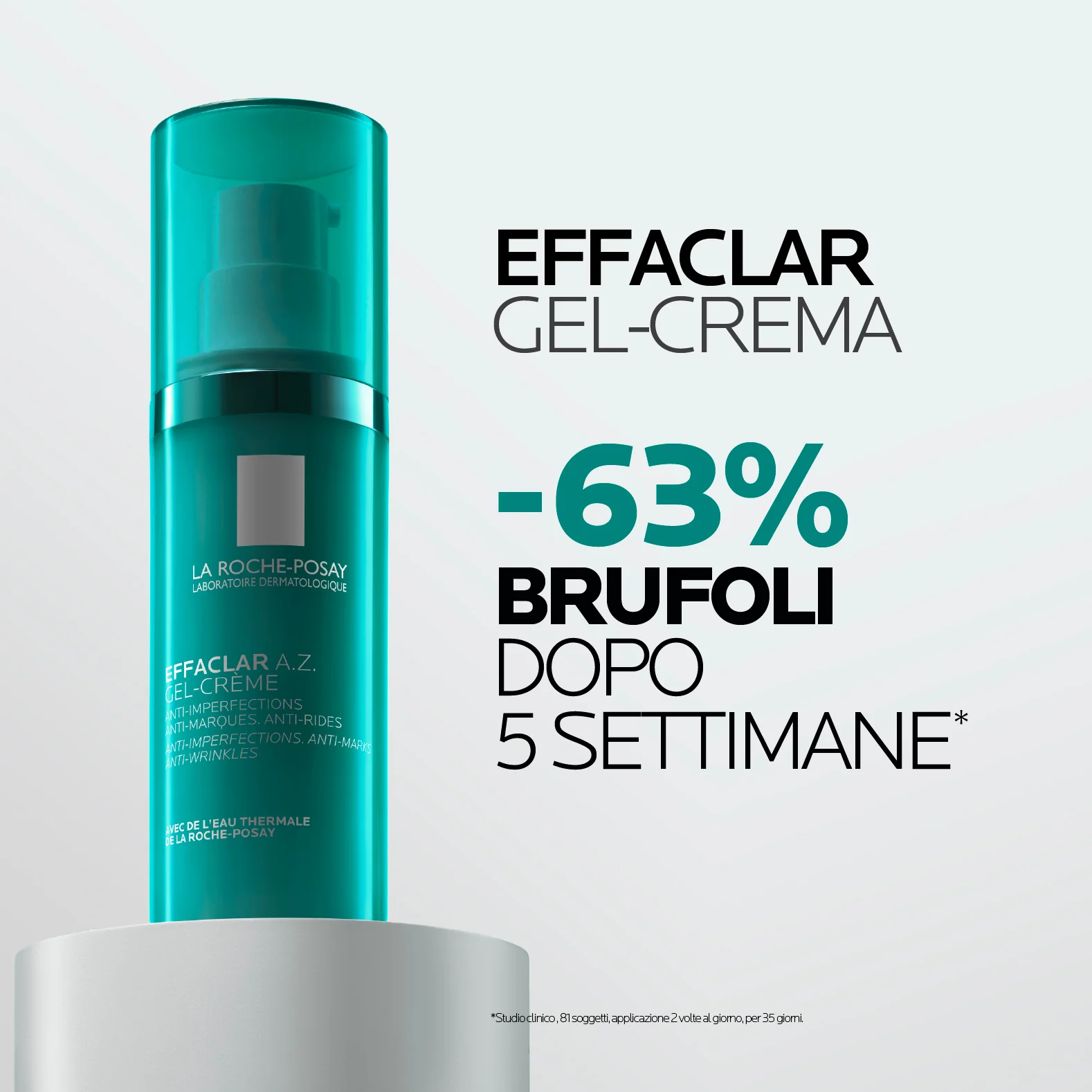 Effaclar AZ Gel-Cremă cu Acid Azelaic - Gel facial anti-pete
