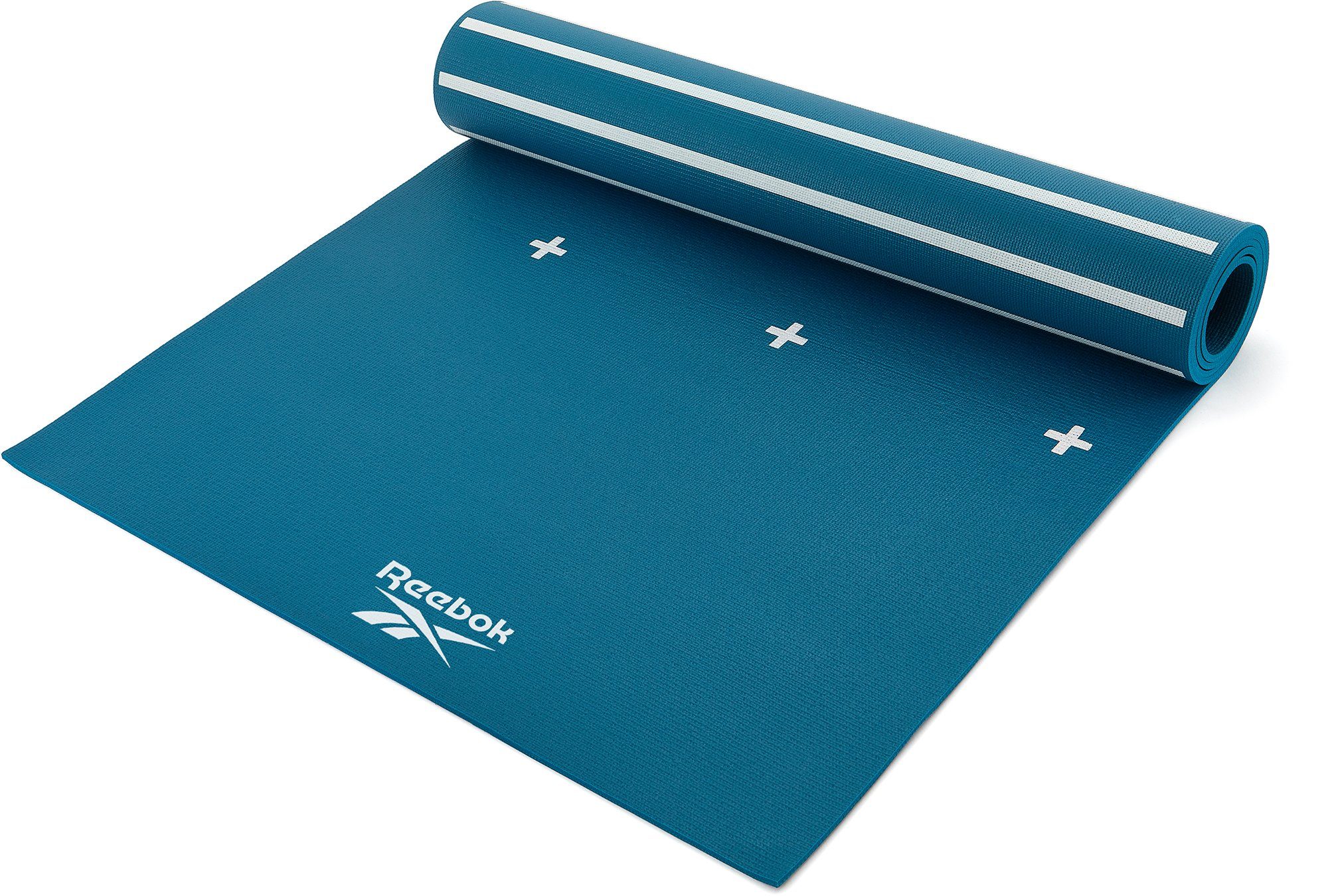 Reebok Yogamatte Reebok Yogamatte mit Streifen- beidseitig, rutschfest