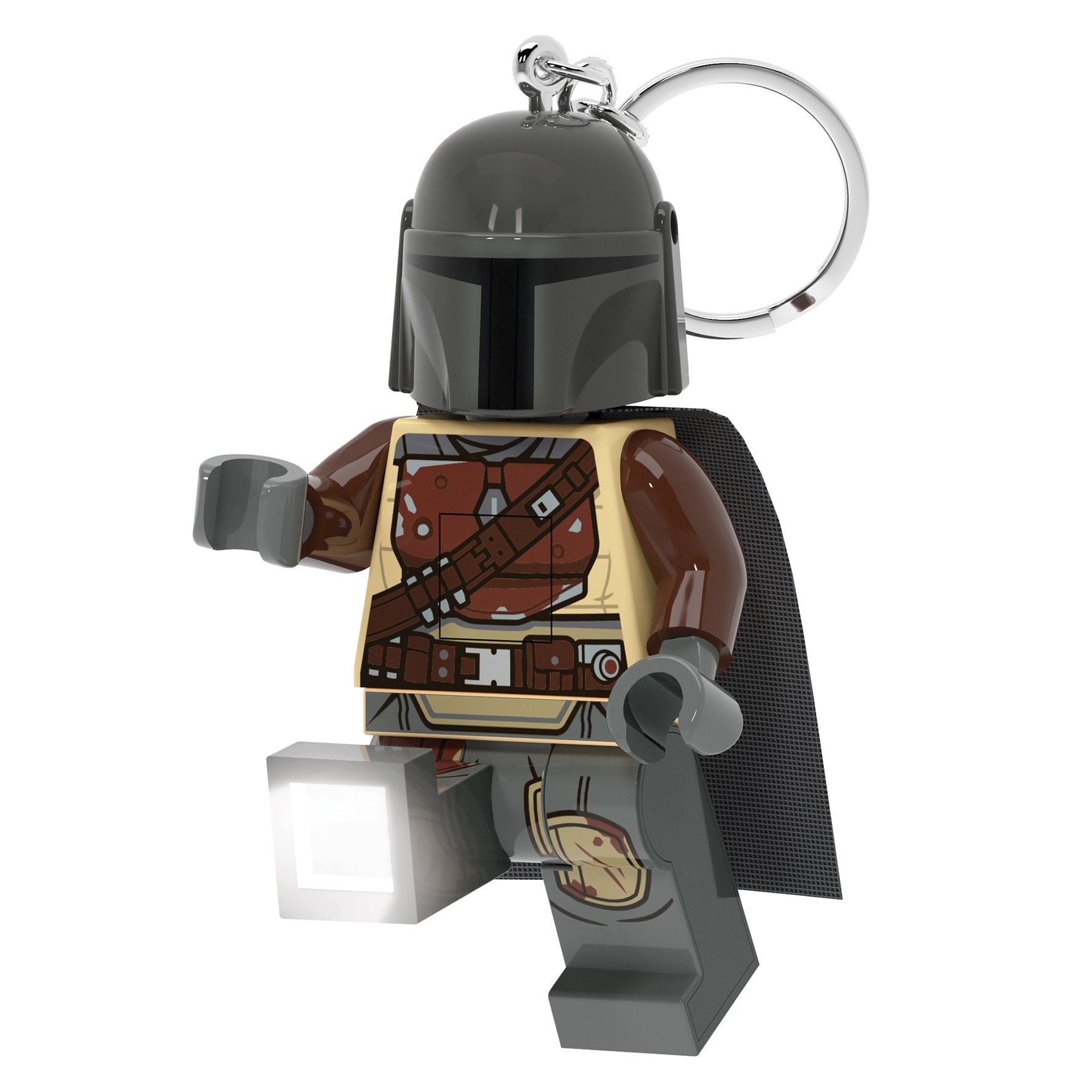Joy Toy Schlüsselanhänger The Mandalorian LEGO Schlüssel anhänger mit Taschenlampe