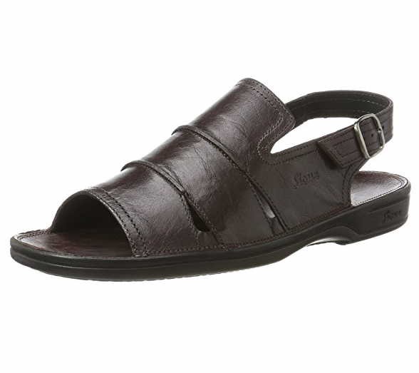 SIOUX Komfort Sandalen braun
