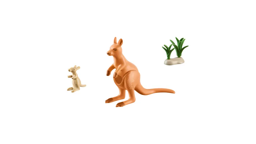 PLAYMOBIL 71290 WILTOPIA Känguru mit Jungtier