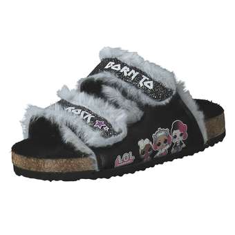 L.O.L Pantolette in schwarz